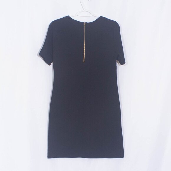 J. CREW Wool Blend Black Sheath Dress Size 4 - Picture 7 of 12